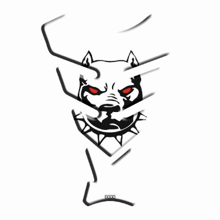 Gogo Beyaz Pitbull Tank Ped