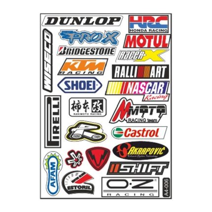 A4 STİCKER 006 TEK PAKET ÇOKLU STİCKER