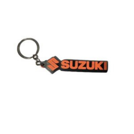 Anahtarlık Silikon SUZUKİ 1. Sınıf (Turuncu-Siyah)