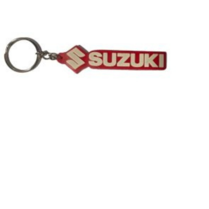 Anahtarlık Silikon SUZUKİ 1. Sınıf (Kırmızı-Beyaz)