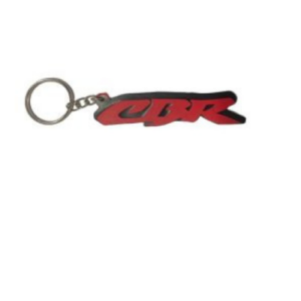 Anahtarlık Silikon CBR 1. Sınıf (Kırmızı-Siyah)