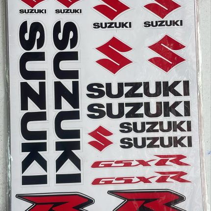 A4 STİCKER SUZUKİ TEK PAKET ÇOKLU STİCKER